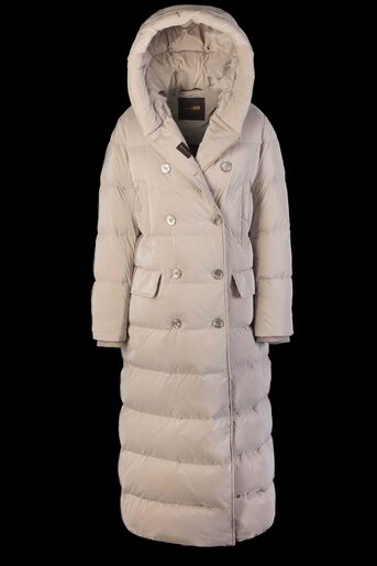 Womens Puffer Jackets Ankle Length Thicken Winter Coats Folds Stripe O –  Divahotcouture