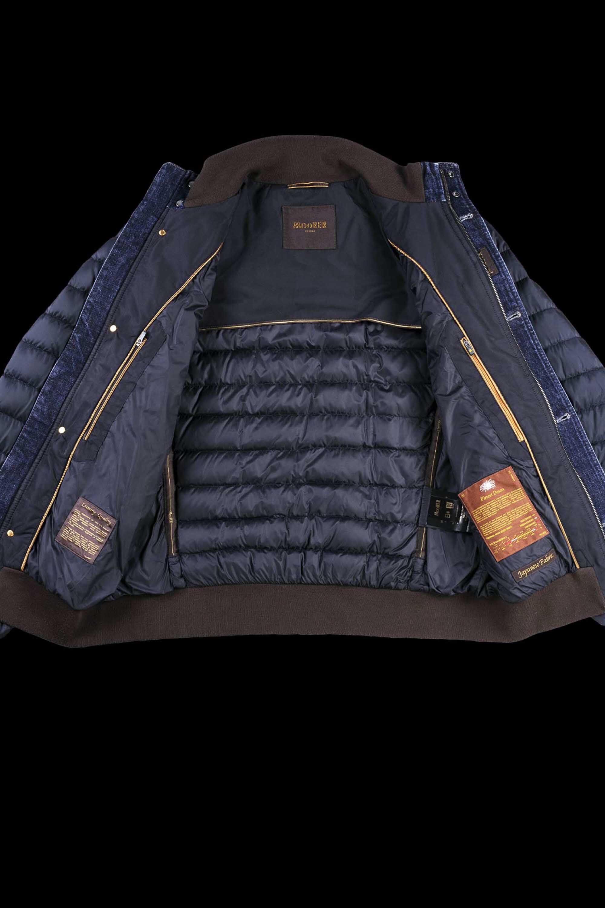 CASSIANI-SHJ in BLU: Luxury Italian Bombers | MooRER®