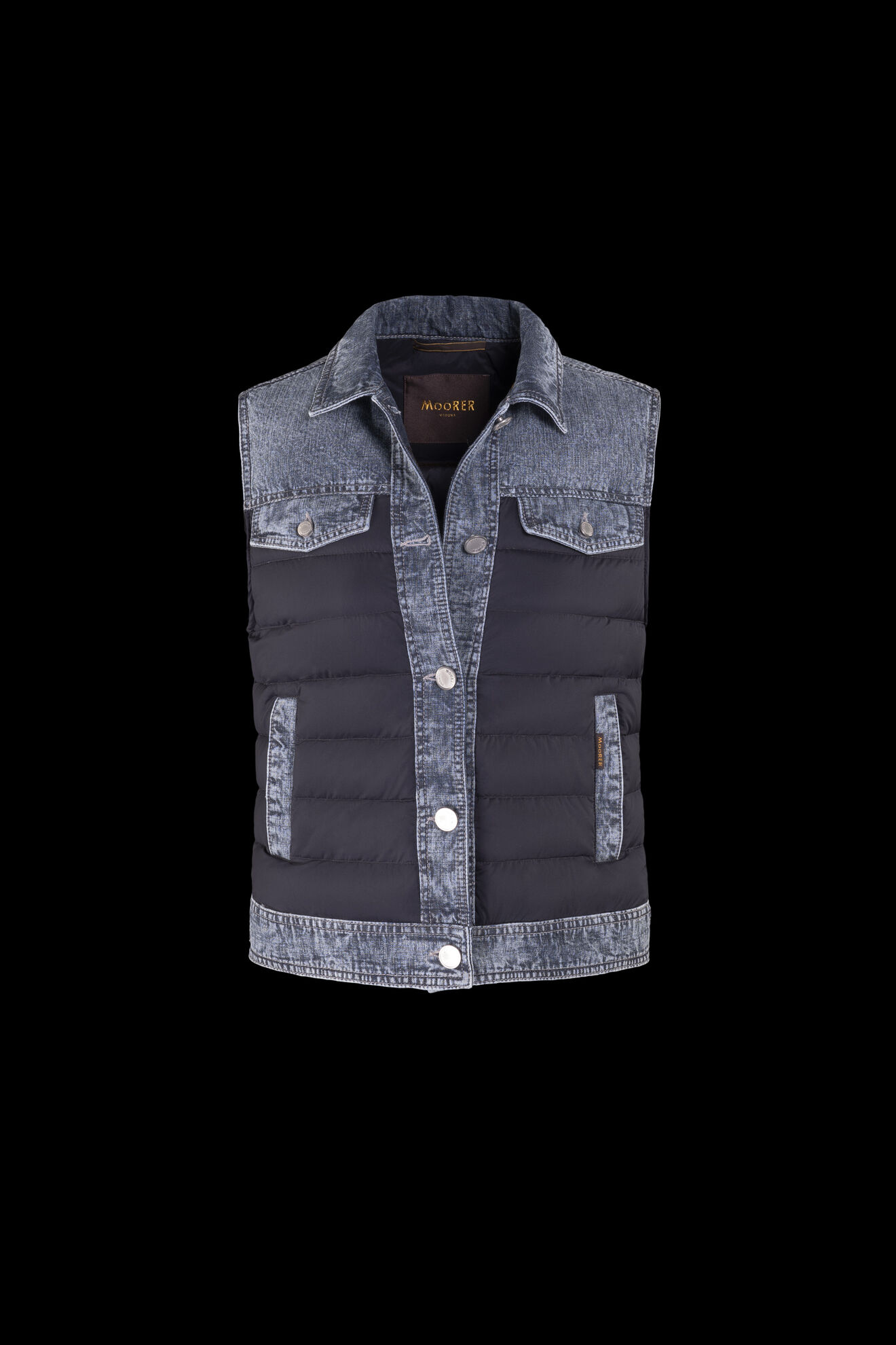 Moorer Gilet PEPPER-01X DARK BLU