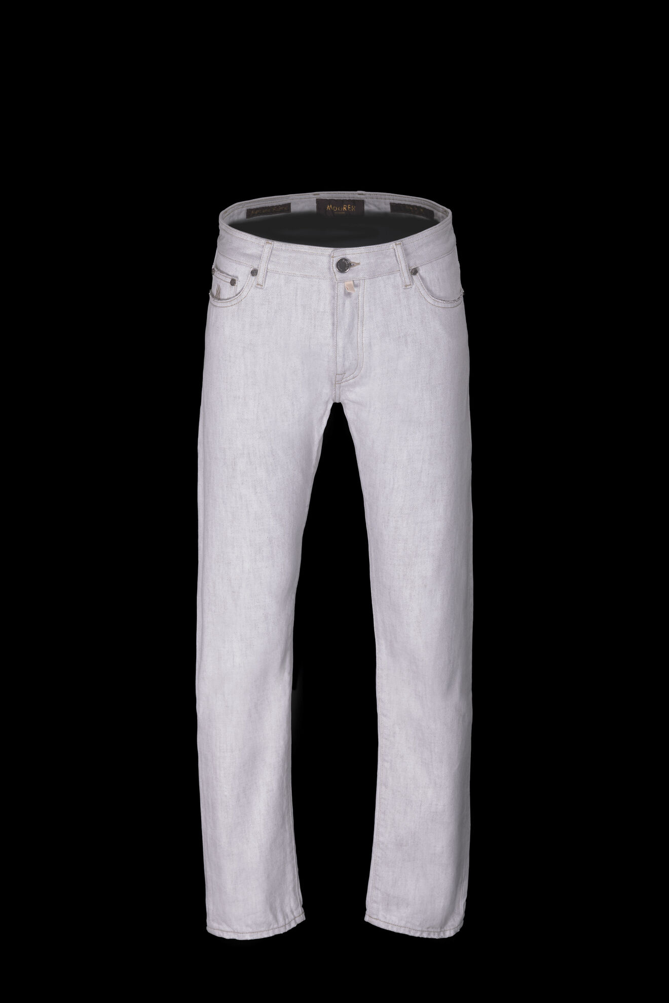 Moorer Pantaloni PAVEL-73 WHITE