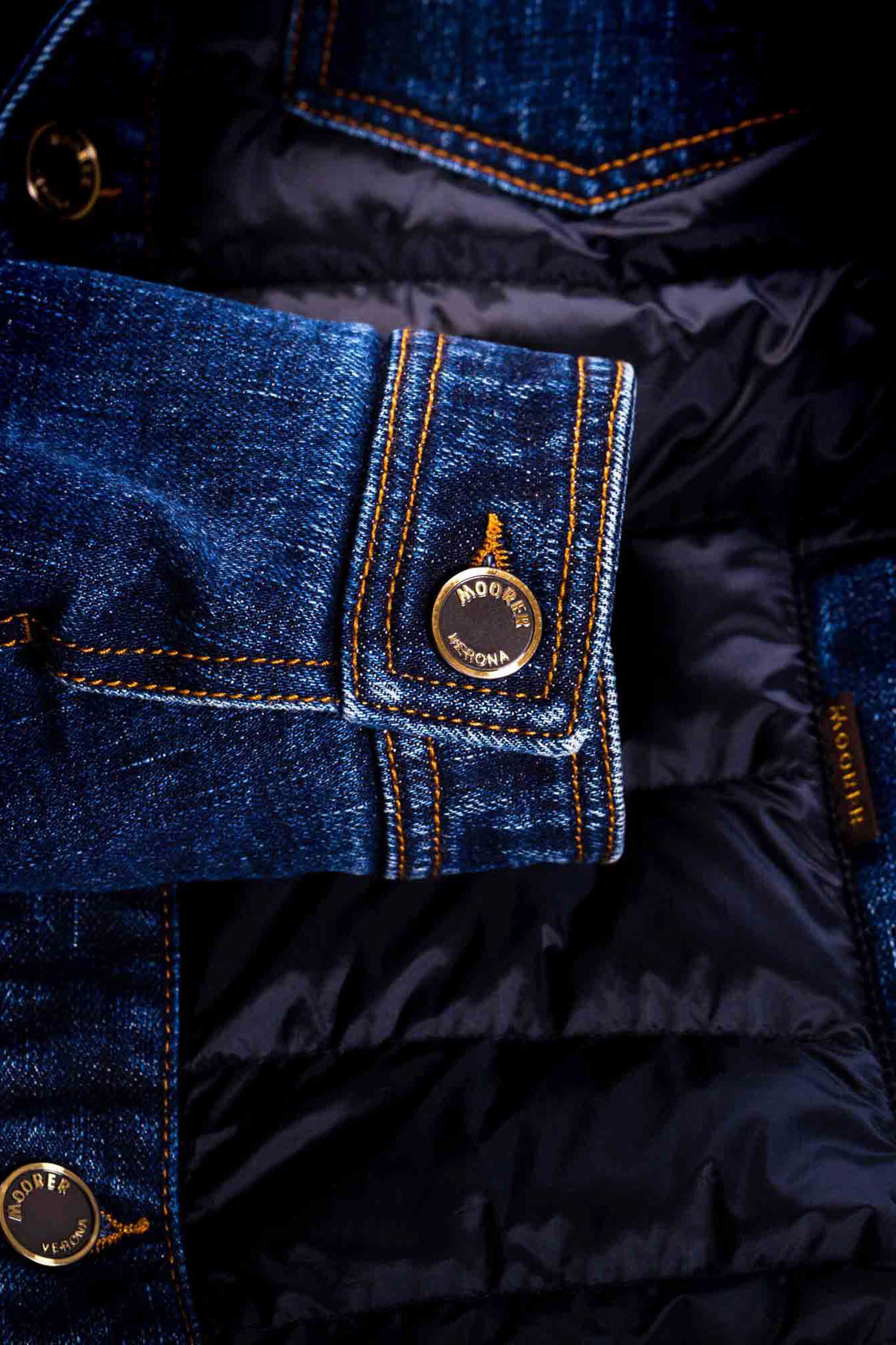 MONDOR-104S in BLU: Luxury Italian 재킷 | MooRER®