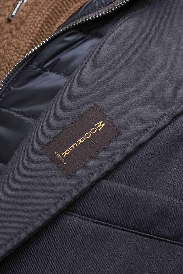 REDON-PUM in DARK GREY: Luxury Italian Coats for Men | MooRER®