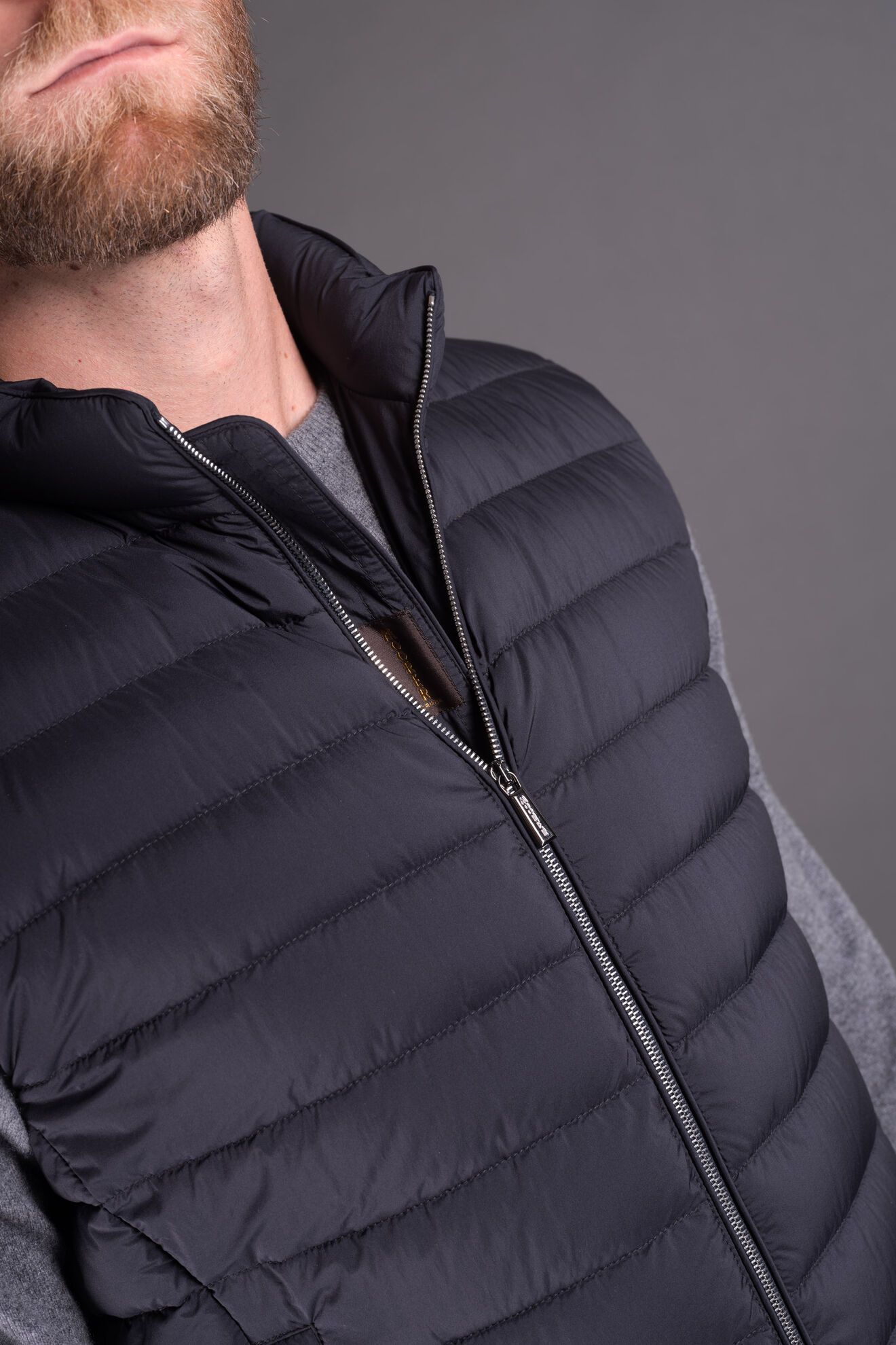 CALAF-S3 in DARK BLU: Luxury Italian Jackets for Men | MooRER®
